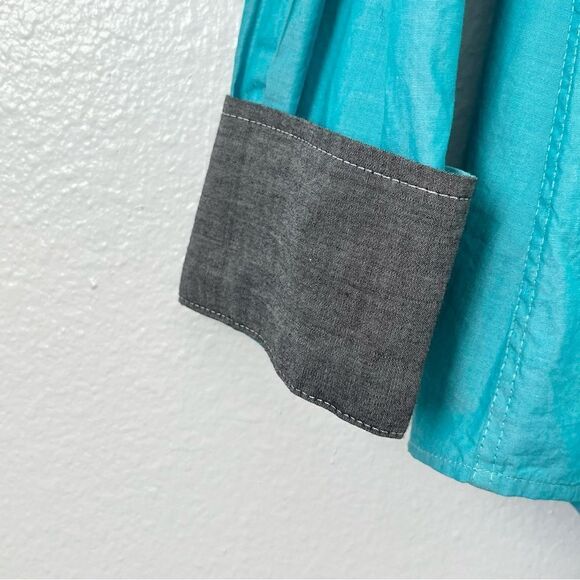 Rock and Roll Men’s Button Down Shirt Size 2XL Blue - Picture 8 of 14